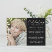 エレガントクラシックお祝い 招待状 (スタンド正面)