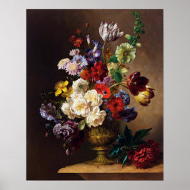 エレガントクラシックオランダマスタースチルライフアート ポスター
