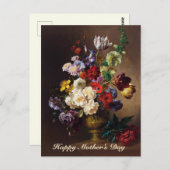 エレガントクラシックオランダマスタースチルライフアート ポストカード (正面/裏面)