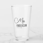 エレガントクラシックカスタムモダンガラス杯 タンブラーグラス (正面)