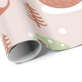 エレガントクラシックキツネ ラッピングペーパー (ロールコーナー)