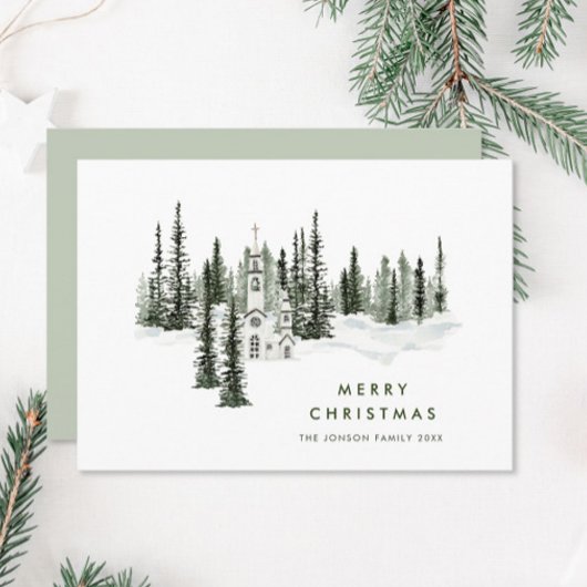 エレガントクラシッククリスマス冬林 シーズンカード