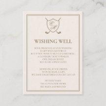 エレガントクラシッククレストモノグラムゴル結婚フス