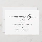 エレガントクラシックスクリプトのリハーサル 招待状 (正面)