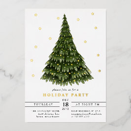 エレガントクラシックパーティー 箔招待状