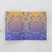 エレガントクラシックファンシー25結婚周年 カード (内部)