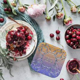 エレガントクラシックファンシー25結婚周年 ペーパープレート