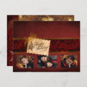 エレガントクラシックフォトカード シーズンポストカード (正面/裏面)