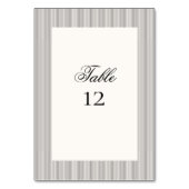 エレガントクラシックフォーマル結婚詳細 テーブルナンバー (裏面)