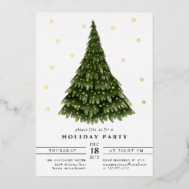 エレガントクラシックホイルパーティーフォイル 箔招待状