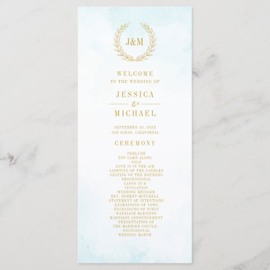 エレガントクラシックミニマルターコイズ プログラム (正面)