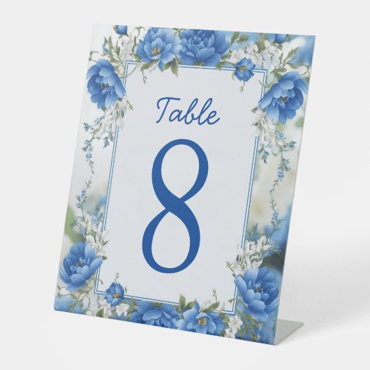 エレガントクラシックモダン結婚Script 台座サイン (正面)