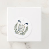 エレガントクラシックモノグラムゴルフクレストバースデーパーティー フェイバータグ (インサイチュ)