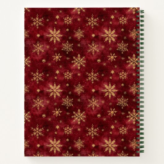 エレガントクラシックレシピノートカスタムPC ノートブック (裏面)