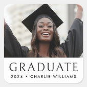 エレガントクラシック卒業写真科 スクエアシール (正面)