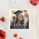 エレガントクラシック卒業写真科 スタンダードカクテルナプキン (インサイチュ)