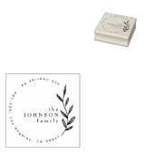 エレガントクラシック差出人住所 ラバースタンプ (押印)