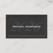 エレガントクラシック年級卒業名票 コーリングカード (正面)