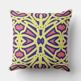 エレガントクラシック数々の色の織物デザインthro クッション