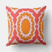 エレガントクラシック数々の色の織物デザインthro クッション (裏面)