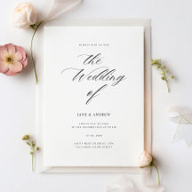 エレガントクラシック書ミニマル結婚リスト