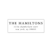 エレガントクラシック結婚差出人住所 セルフインキングスタンプ (デザイン)