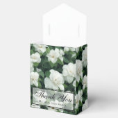 エレガントクラシック緑植物白フローラ フェイバーボックス (オープン)