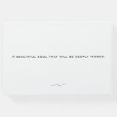 エレガントクラシック記念写真集 ゲストブック (裏面)