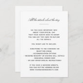 エレガントクラシック詳細 エンクロージャーカード (正面/裏面)