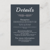 エレガントクラシック赤面結婚ズ エンクロージャーカード (正面)