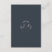 エレガントクラシック赤面結婚ズ エンクロージャーカード (裏面)