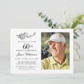 エレガントクラシックGolf 60th Birthday Party写真 招待状 (スタンド正面)