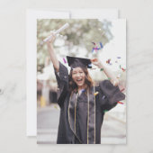 エレガントクラシックScript Photo Gradation 招待状 (裏面)