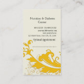 エレガントクリエイティブスタイリッシュフローラ 予約カード (裏面)