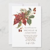 エレガントクリスチャン結婚ズ 招待状 (正面)