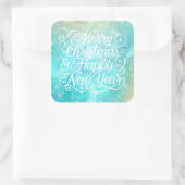 エレガントクリスマスとお正月 |シール スクエアシール (バッグ)