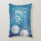 エレガントクリスマスを寄付 アクセントクッション (正面(垂直))