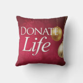 エレガントクリスマスを寄付 クッション (裏面)