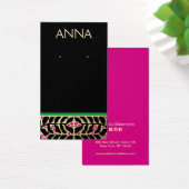 エレガントクリスマスイヤリング表示カード (デスク)