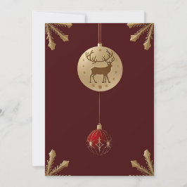 エレガントクリスマスオーナメント シーズンカード