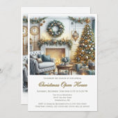 エレガントクリスマスオープンハウス 招待状 (正面/裏面)
