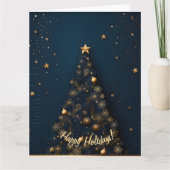 エレガントクリスマスカード カード (正面)