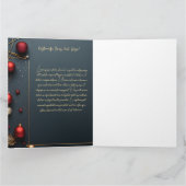 エレガントクリスマスカード カード (内部)