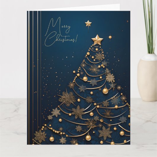 エレガントクリスマスカード カード (正面)