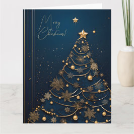 エレガントクリスマスカード カード