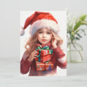 エレガントクリスマスカード| シーズンカード (スタンド正面)