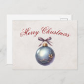 エレガントクリスマスカード シーズンポストカード (正面/裏面)