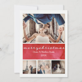 エレガントクリスマスカード 招待状