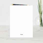 エレガントクリスマスカード 箔シーズンカード (裏面)