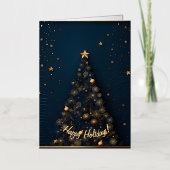 エレガントクリスマスカード 箔シーズンカード (正面)